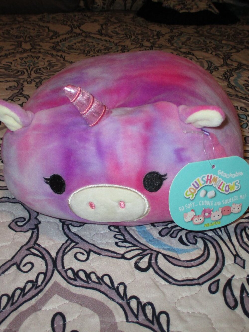 NWT Squishmallows Lola the Unicorn 8" Stackable